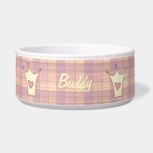 Princess Dog Bowl