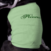 Princess Dog T-Shirt pet clothing by mickeyelvis128 Princess Dog T-Shirt pet clothing