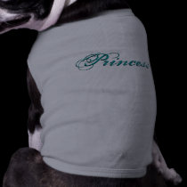 Princess Dog T-Shirt pet clothing by mickeyelvis128 Princess Dog T-Shirt pet clothing