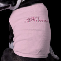 Princess Dog T-Shirt pet clothing by mickeyelvis128 Princess Dog T-Shirt pet clothing