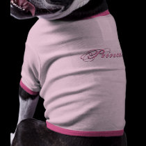 Princess Dog T-Shirt pet clothing by mickeyelvis128 Princess Dog T-Shirt pet clothing