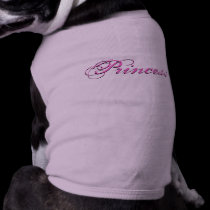 Princess Dog T-Shirt pet clothing by mickeyelvis128 Princess Dog T-Shirt pet clothing