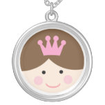 Princess Doll Face Necklace