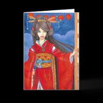 Princess Dragon Greeting Card, Customize It!