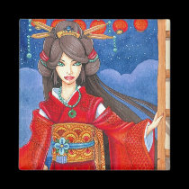 Princess Dragon Magnet, Square