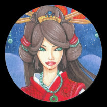 Princess Dragon Sticker, Small