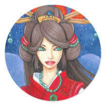 Princess Dragon Sticker, Small
