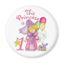 Princess First Birthday magnets by Kewlkids Princess First Birthday magnets