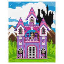 Princess & Heart Knights Castle Scene Flyer