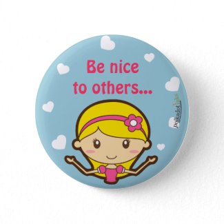 Princess Hearts Pin button