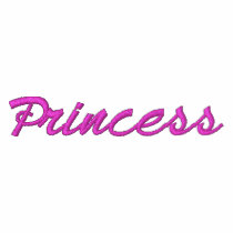 Princess Hoodie embroidered shirts