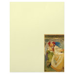 Princess Hyacinth by Mucha Customized Letterhead