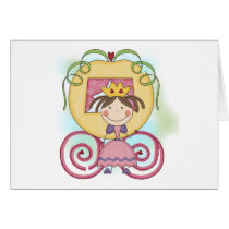 Princess in Carriage T-shirts and Gifts cards