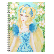 Princess in Garden Notebook notebooks