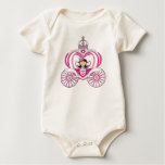 Princess in Royal Carriage Babygro t-shirts