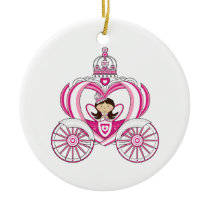 Princess in Royal Carriage Ornament
