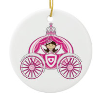 Princess in Royal Carriage Ornament