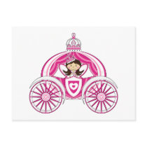 Princess in Royal Carriage Postcard