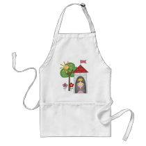 Princess in Tower Tshirts and Gifts aprons