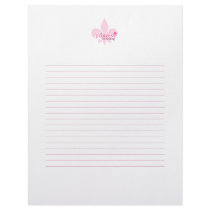 Princess in Training letterhead by monicastamp Princess in Training letterhead
