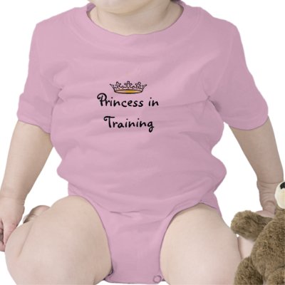 Princess in Training T Shirts by tanninggirl