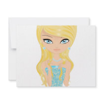 Princess invitations by Melisende Princess invitations