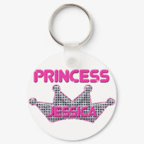Princess Jessica keychains by CustomNameProducts Princess Jessica keychains