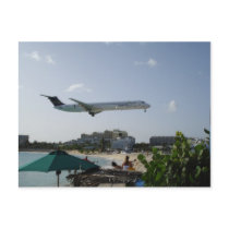 Princess Juliana Airport Postcard by thelynx Princess Juliana Airport Postcard