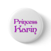 Princess Karin Pinback Button