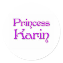 Princess Karin Stickers