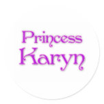 Princess Karyn stickers