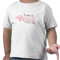 Princess King of Kings Toddler Girls T-shirt t-shirts