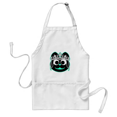 Princess Kitty Green Apron