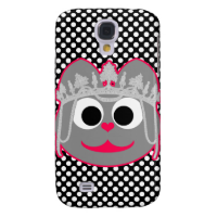 Princess Kitty Pink - Gray Samsung Galaxy S4 Cover