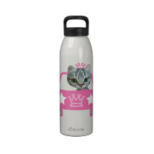 princess kitty reusable water bottles