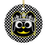 Princess Kitty Yellow Christmas Tree Ornaments