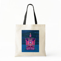 Princess & Knights on Medieval Ship Tote Bag