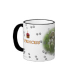 Princess Luna & funny traces of dog feet - Mug