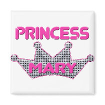 Princess Mary magnets by CustomNameProducts Princess Mary magnets