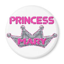 Princess Mary magnets by CustomNameProducts Princess Mary magnets