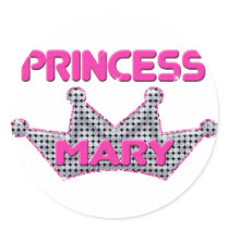 Princess Mary stickers by CustomNameProducts Princess Mary stickers