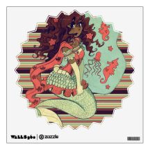Princess Mermaid Room Sticker