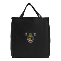 Princess Monogram Embroidered Bag embroidered bags