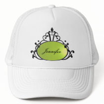 Princess Name Filigree hats