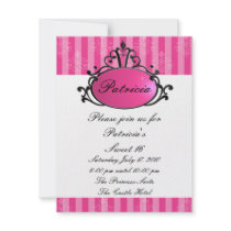 Princess Name Filigree invitations by trennea Princess Name Filigree invitations