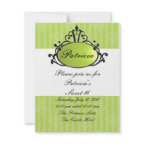 Princess Name Filigree invitations by trennea Princess Name Filigree invitations