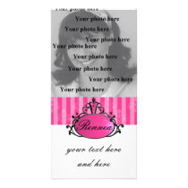 Princess Name Filigree Photo Cards