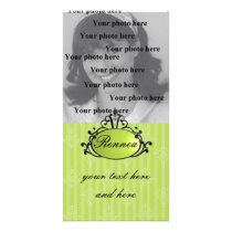 Princess Name Filigree Custom Photo Card