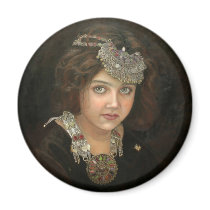 Princess of the East Magnet by EnzieShahmiri Princess of the East Magnet