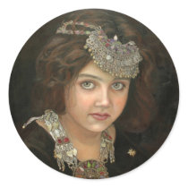 Princess of the East Sticker Lrg by EnzieShahmiri Princess of the East Sticker Lrg